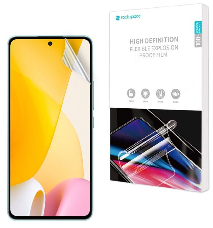Защитная пленка на экран RockSpace Explosion-Proof SuperClear для Xiaomi 12 Lite: фото 1 из 10