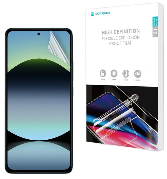 Защитная пленка на экран RockSpace Explosion-Proof SuperClear для Xiaomi Redmi Note 14 4G: фото 1 из 10