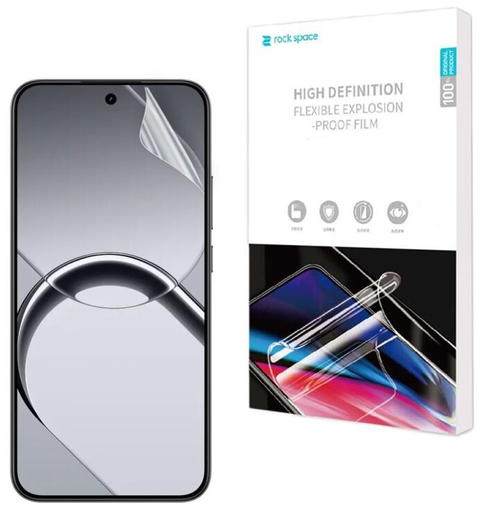 Защитная пленка на экран RockSpace SuperClear для Realme 16: фото 1 из 10