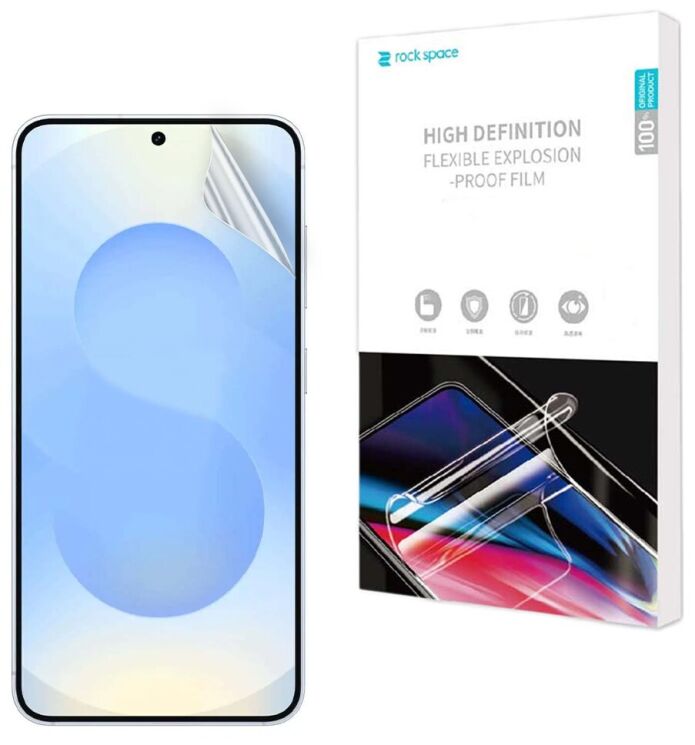 Защитная пленка на экран RockSpace SuperClear для Samsung Galaxy S25 (S931): фото 1 из 10