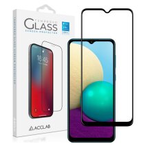 Защитное стекло ACCLAB Full Glue для Samsung Galaxy A02 (A022) - Black: фото 1 из 6