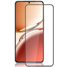 Захисне скло AMORUS Full Glue Tempered Glass для OPPO Reno 12 F/FS - Black: фото 1 з 9