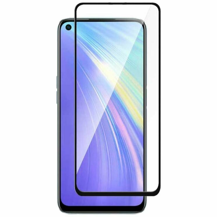 Захисне скло Deexe 5D Full Glue для Realme 6 - Black: фото 1 з 1