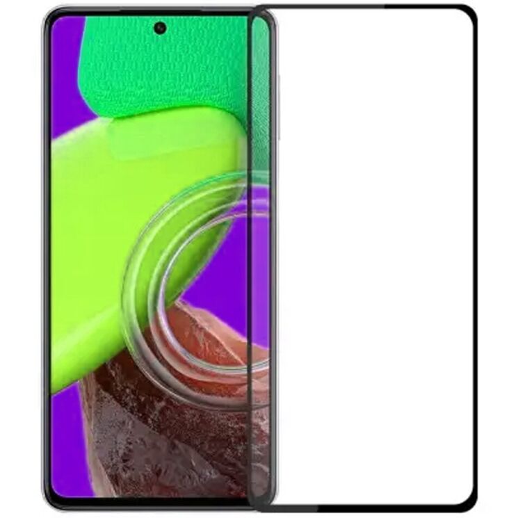Защитное стекло Deexe 5D Full Glue для Samsung Galaxy M53 (M536) - Black: фото 1 из 1