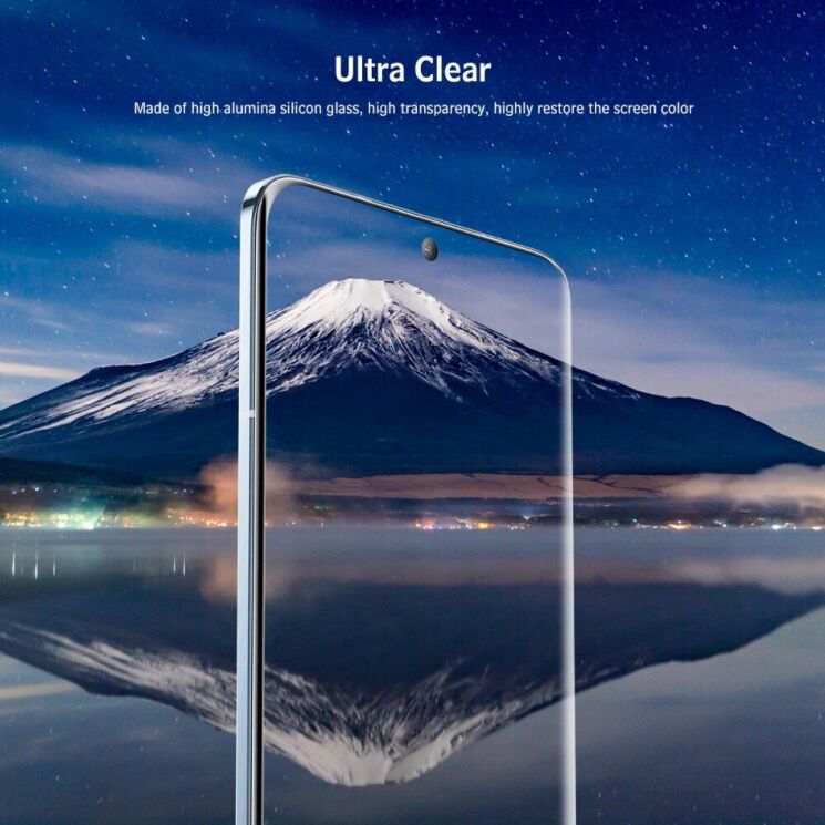 Захисне скло ENKAY Easy Install 3D Curved Glass для Xiaomi Redmi Note 14 Pro Plus - Transparent: фото 9 з 10
