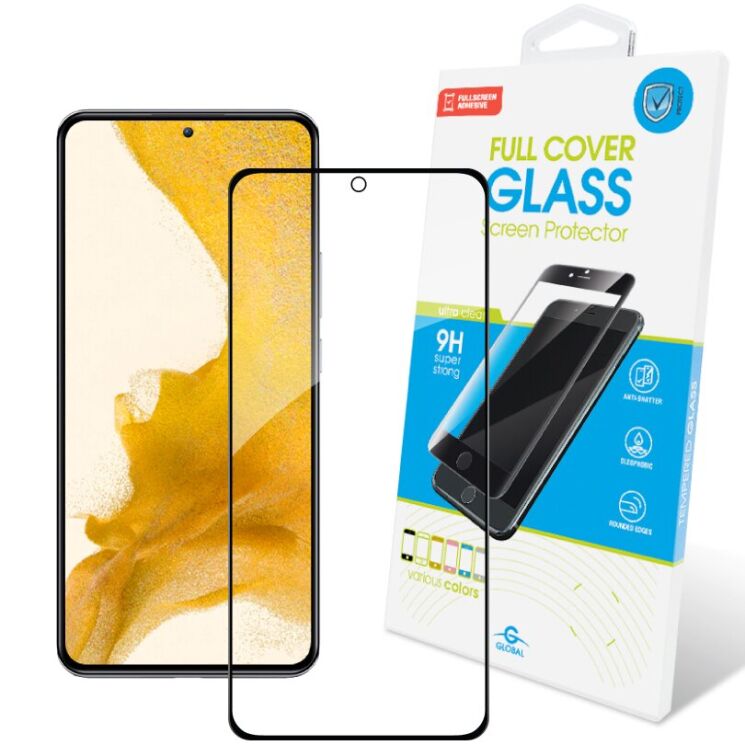 Захисне скло Global Full Glue для Xiaomi 12T / 12T Pro - Black: фото 1 з 4