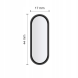 Защитное стекло HOFI Hybrid Glass для Xiaomi Mi Band 5 - Black (229522B). Фото 2 из 2