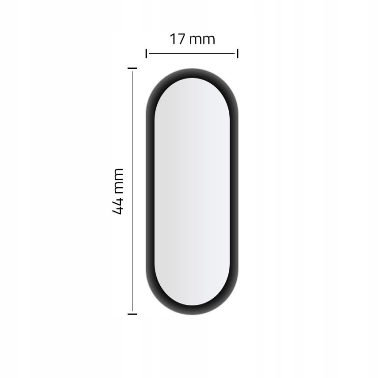 Защитное стекло HOFI Hybrid Glass для Xiaomi Mi Band 5 - Black: фото 2 из 2