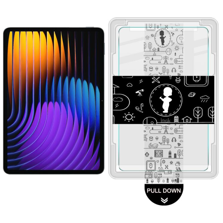 Защитное стекло IMAK H Install Glass для Xiaomi Pad 7 / Pad 7 Pro: фото 2 из 9