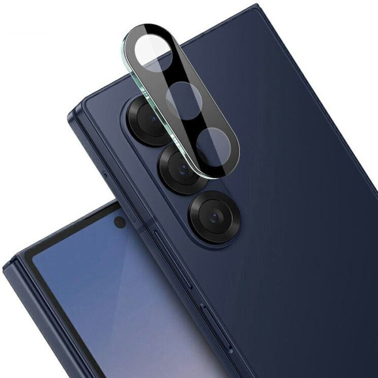 Защитное стекло IMAK Install Black Glass Lens для Samsung Galaxy Fold 7 - Black: фото 2 из 8