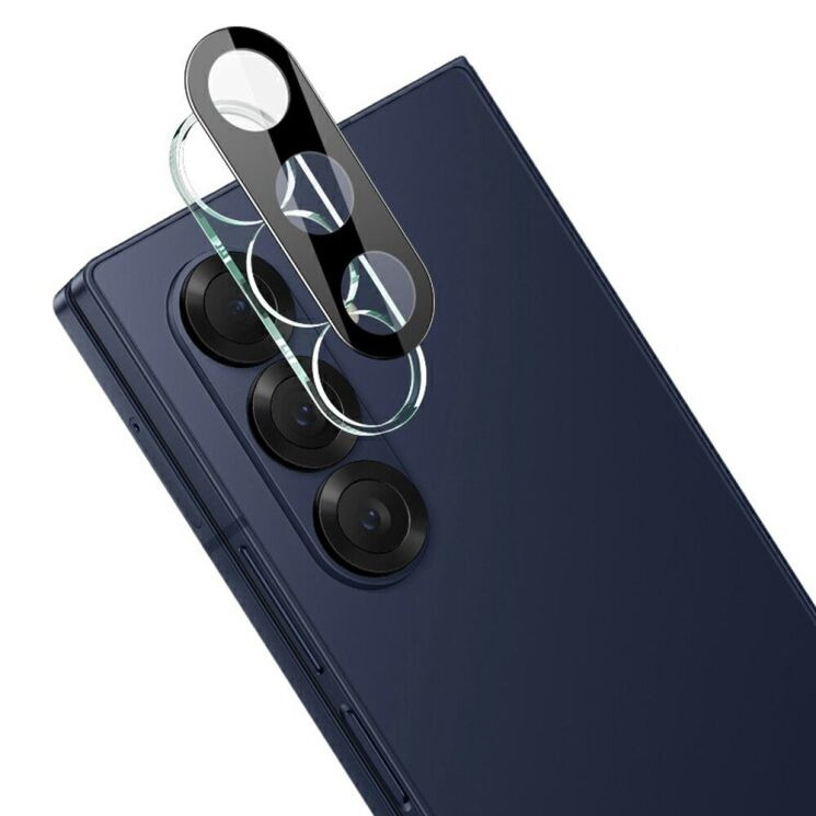 Защитное стекло IMAK Install Black Glass Lens для Samsung Galaxy Fold 7 - Black: фото 1 из 8