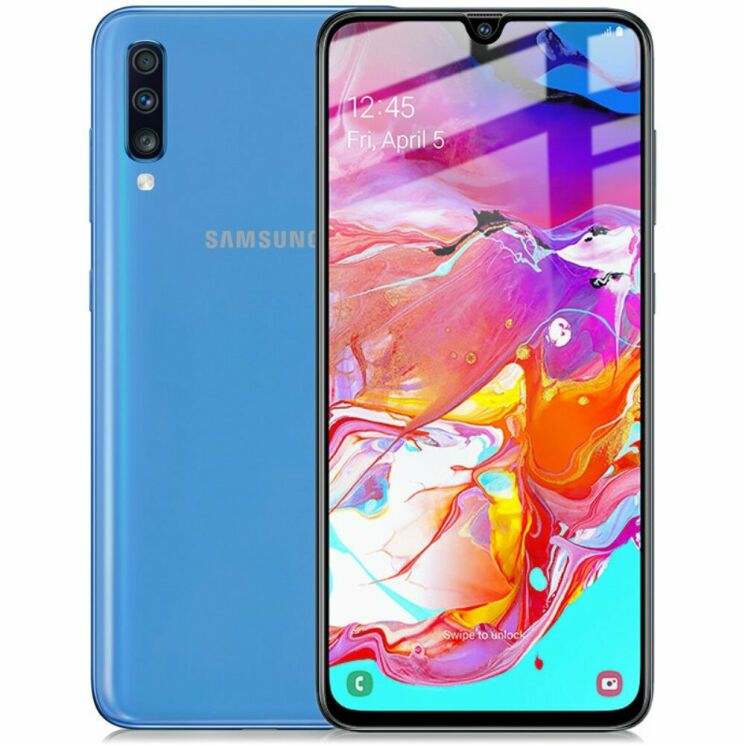 Защитное стекло IMAK Pro+ Full Coverage для Samsung Galaxy A70 (A705) - Black: фото 5 из 15