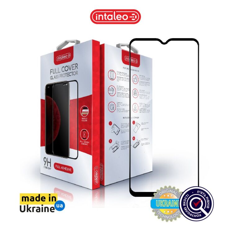 Защитное стекло Intaleo Full Glue для Samsung Galaxy A13 (А135) - Black: фото 3 из 9