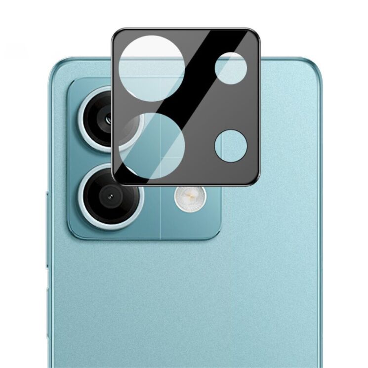 Захисне скло на камеру IMAK Black Glass Lens для Xiaomi Redmi Note 13 5G - Black: фото 3 з 10