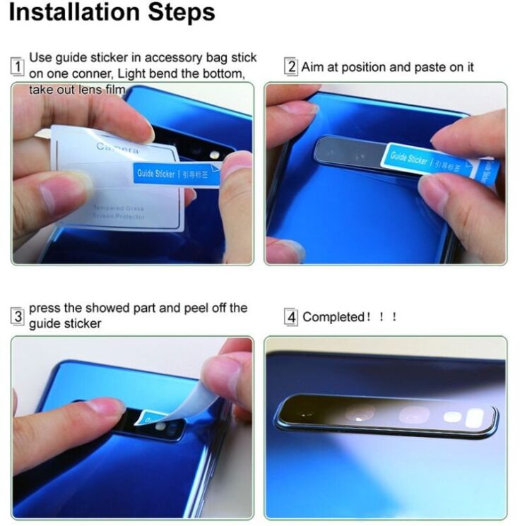 Защитное стекло на камеру IMAK Integrated Lens Protector для Samsung Galaxy M35 (M356): фото 6 из 7