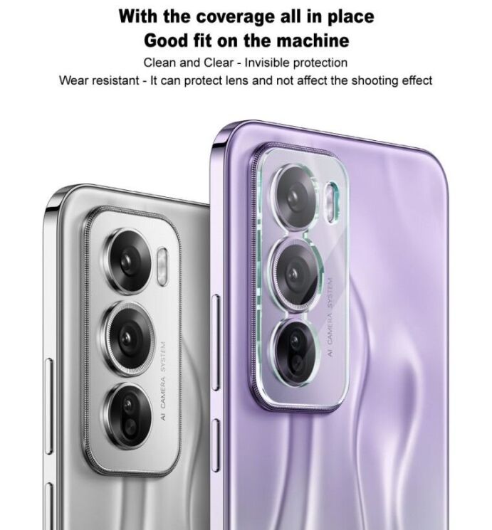 Защитное стекло на камеру IMAK Integrated Lens Protector для Samsung Galaxy M35 (M356): фото 5 из 7