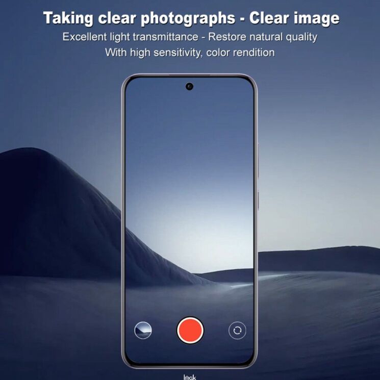 Защитное стекло на камеру IMAK Integrated Lens Protector для Samsung Galaxy M35 (M356): фото 4 из 7