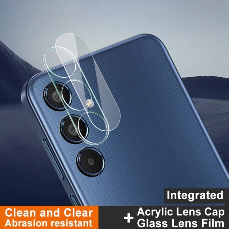 Защитное стекло на камеру IMAK Integrated Lens Protector для Samsung Galaxy M35 (M356): фото 3 из 7