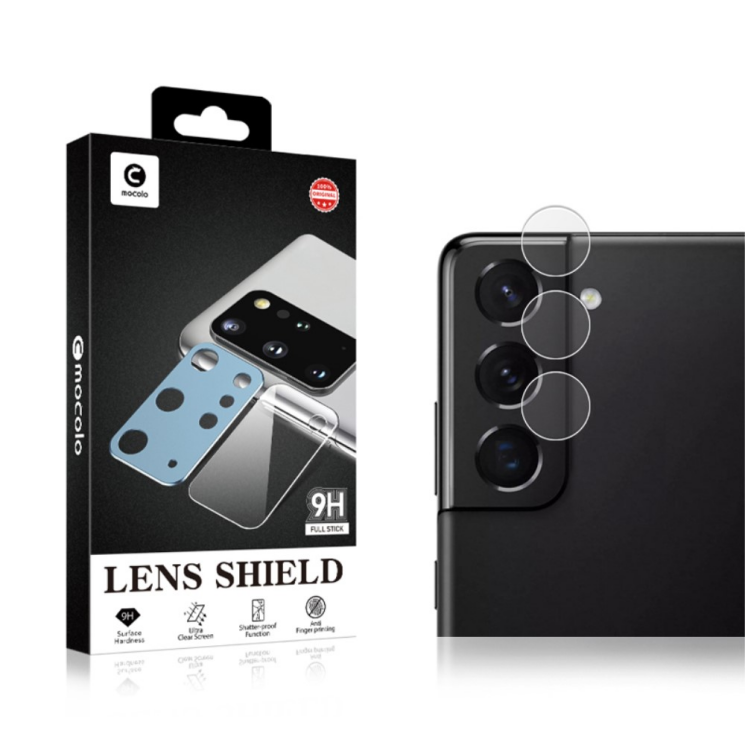 Захисне скло на камеру MOCOLO Lens Protector для Samsung Galaxy S22 - Transparent: фото 4 з 9