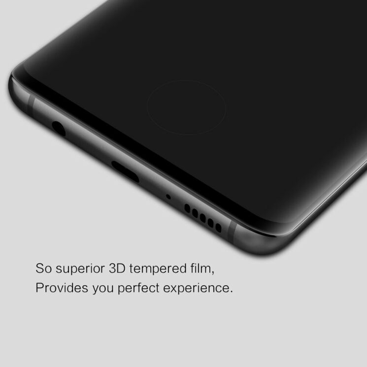 Защитное стекло NILLKIN 3D CP+ MAX для Samsung Galaxy S10 (G973) - Black: фото 9 из 15