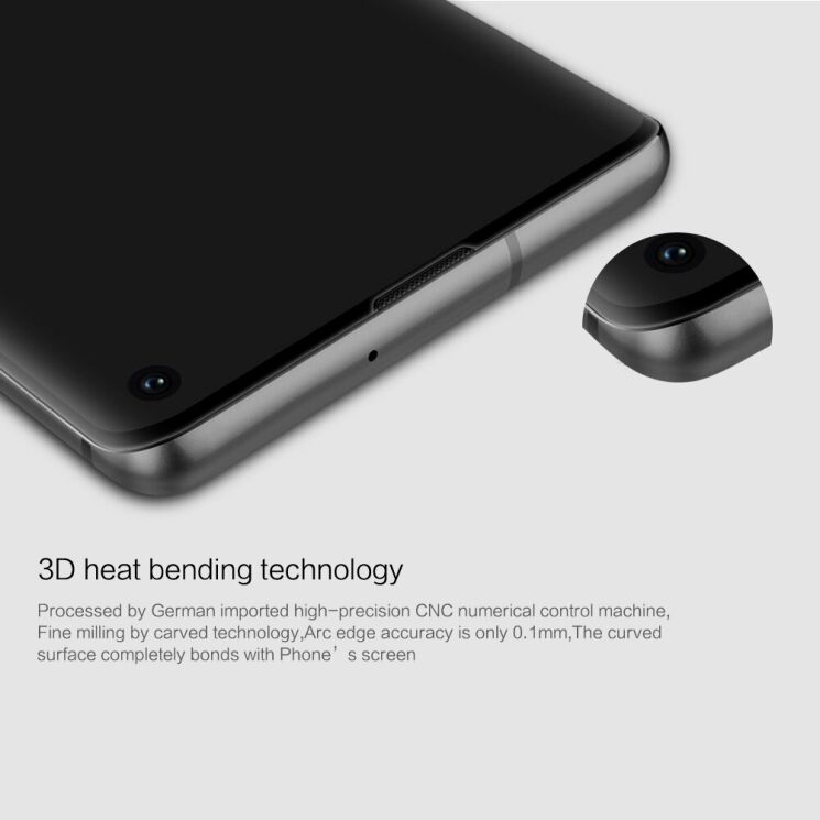 Защитное стекло NILLKIN 3D CP+ MAX для Samsung Galaxy S10 (G973) - Black: фото 4 из 15