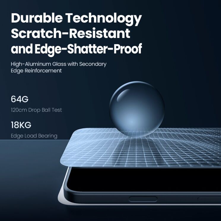 Захисне скло NILLKIN Guardian Install для iPhone 18 Pro Max - Black: фото 11 з 16