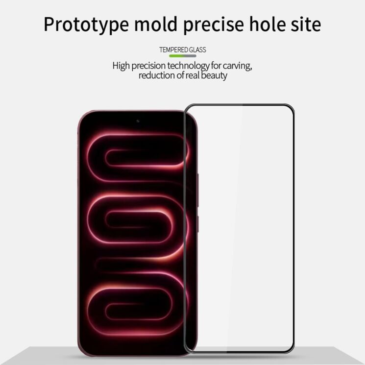 Захисне скло PINWUYO 3D Full Glue для Xiaomi Poco F9 Pro - Black: фото 3 з 4