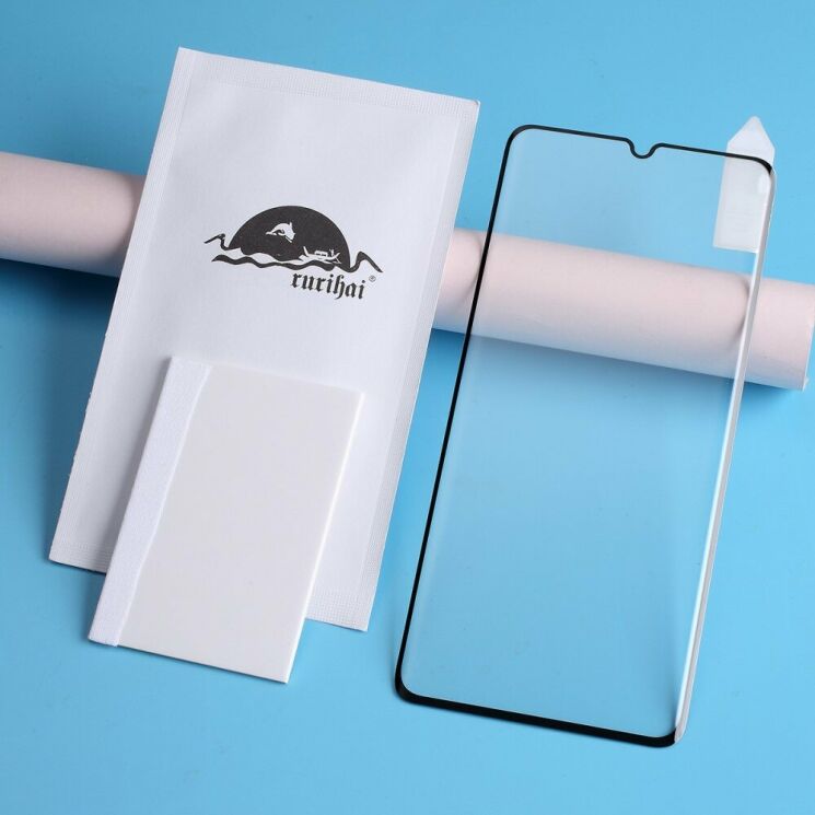 Захисне скло RURIHAI 3D Curved Full Glue для Xiaomi Mi Note 10 Pro / Mi Note 10 - Black: фото 6 з 7