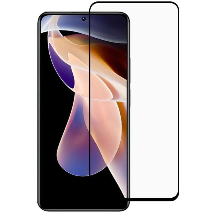 Захисне скло RURIHAI Full Glue Screen Protect для Xiaomi Redmi Note 11 Pro (Chinese) / Note 11 Pro+ - Black: фото 1 з 9