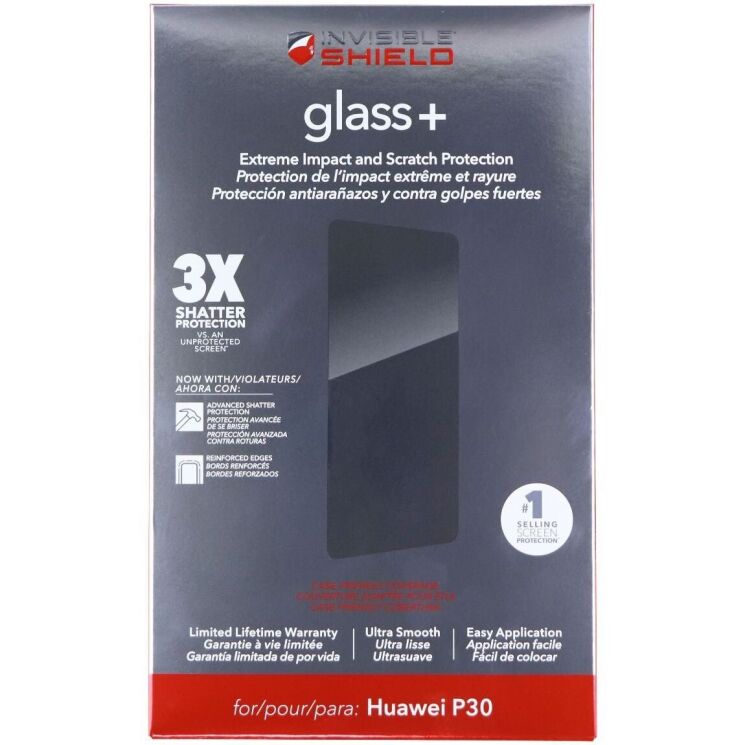 Захисне скло ZAGG InvisibleShield для Huawei P30 (848467084528): фото 1 з 2