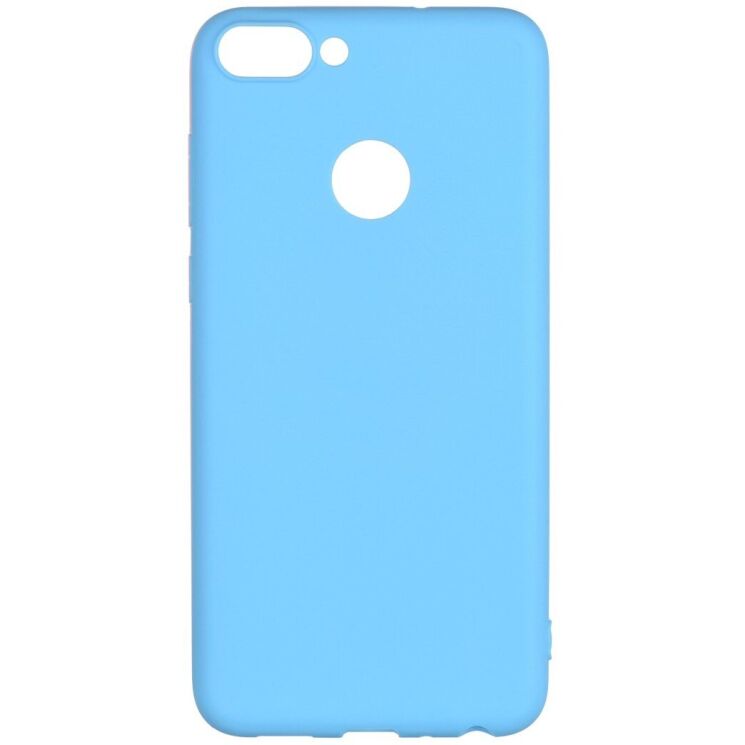 Защитный чехол 2E Liquid Silicone для Huawei P Smart (2E-H-PS-18-NKST-BL) - Blue: фото 1 из 2