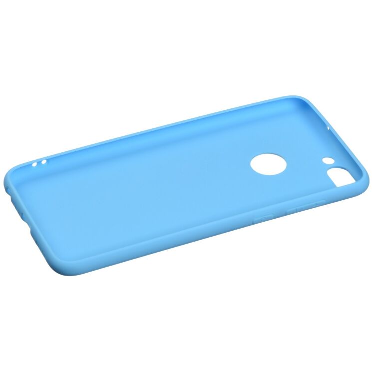 Защитный чехол 2E Liquid Silicone для Huawei P Smart (2E-H-PS-18-NKST-BL) - Blue: фото 2 из 2