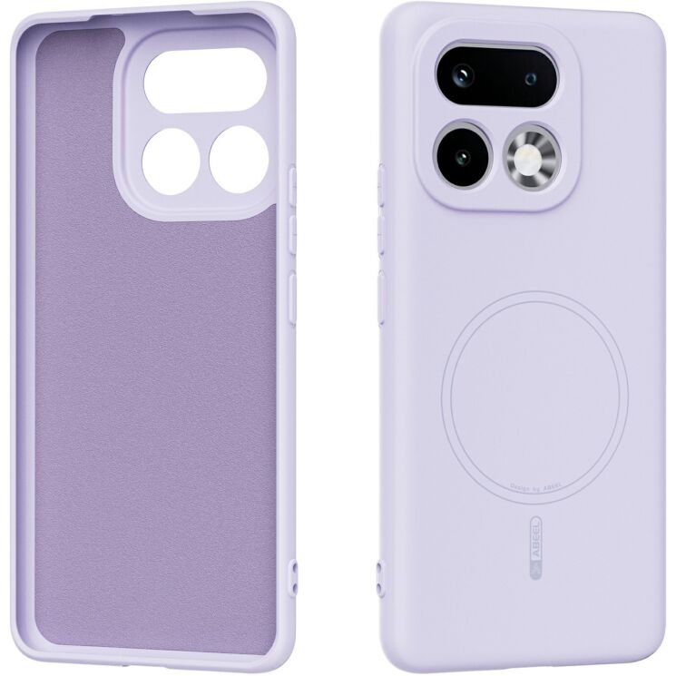 Защитный чехол ABEEL Lyra Skin with MagSafe для Realme 16 Pro Plus - Purple (428513V) Защитный чехол ABEEL Lyra Skin with MagSafe для Realme 16 Pro Plus - Purple: фото 1 из 7