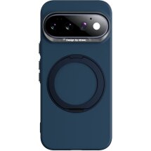 Защитный чехол ABEEL Silk Ring Magnetic для Google Pixel 11 / 11 Pro - Dark Blue: фото 1 из 7