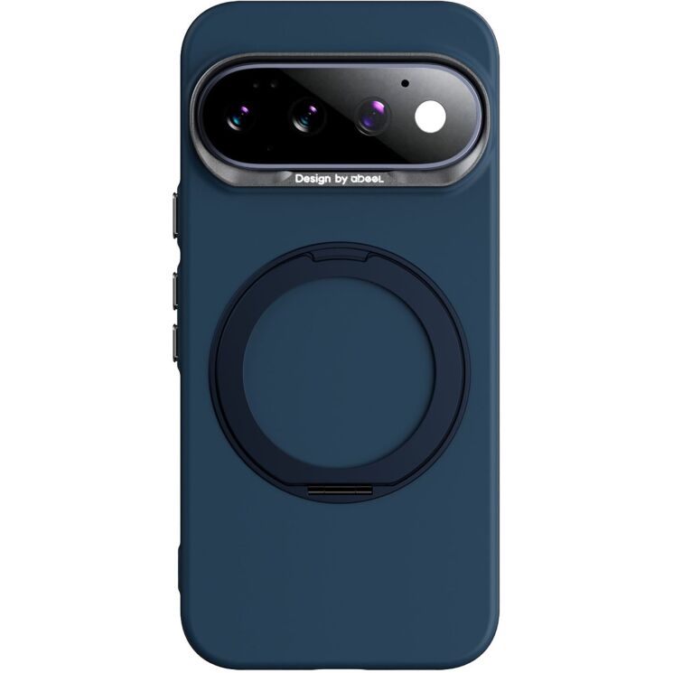 Защитный чехол ABEEL Silk Ring Magnetic для Google Pixel 11 / 11 Pro - Dark Blue: фото 1 из 7