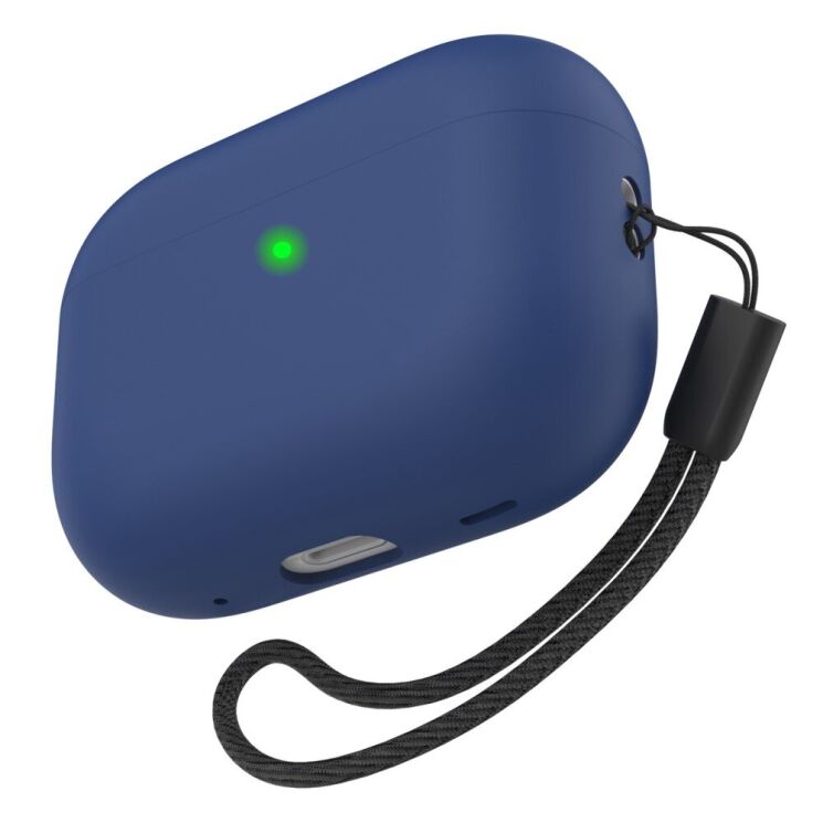 Захисний чохол AHASTYLE Silicone Case для Apple AirPods Pro 2 - Midnight Green: фото 1 з 7