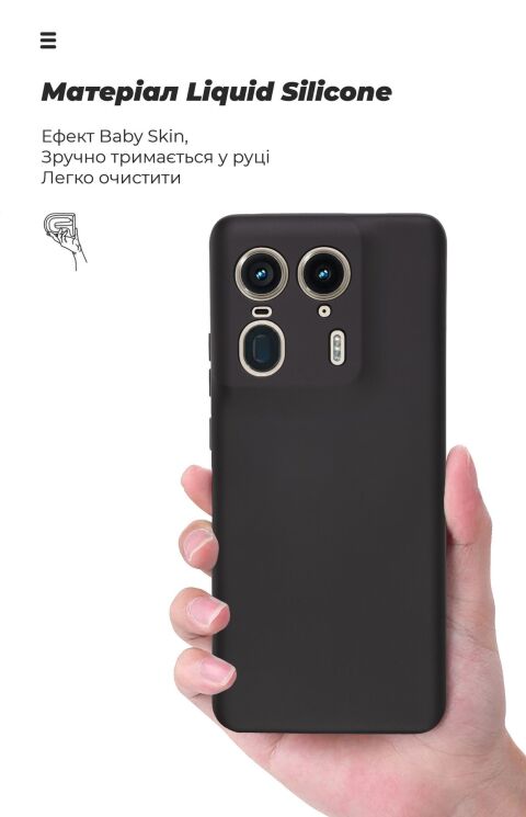 Защитный чехол ArmorStandart ICON Case для Motorola Edge 50 Ultra - Blue: фото 7 из 8