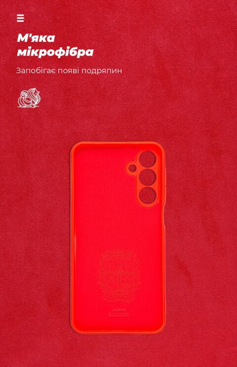 Защитный чехол ArmorStandart ICON Case для Samsung Galaxy A16 (A165) - Red: фото 4 из 8