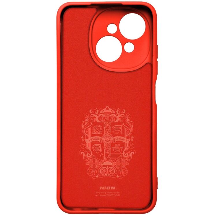 Защитный чехол ArmorStandart ICON Case для TECNO Spark Go 1 - Red: фото 2 из 8
