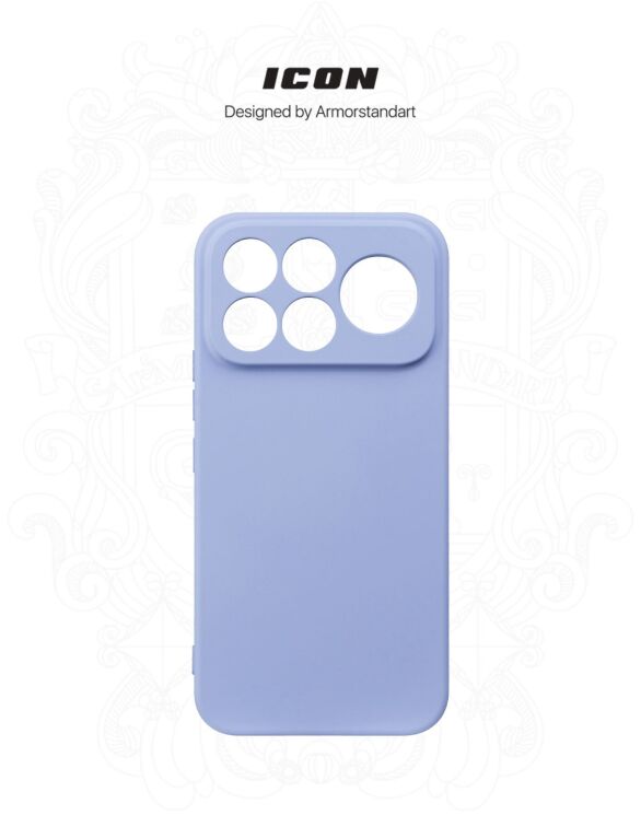 Защитный чехол ArmorStandart ICON Case для Xiaomi Poco F9 Ultra - Lavender: фото 3 из 8