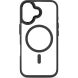 Захисний чохол ArmorStandart Unit MagSafe для iPhone 16 - Black (360778B). Фото 1 з 3