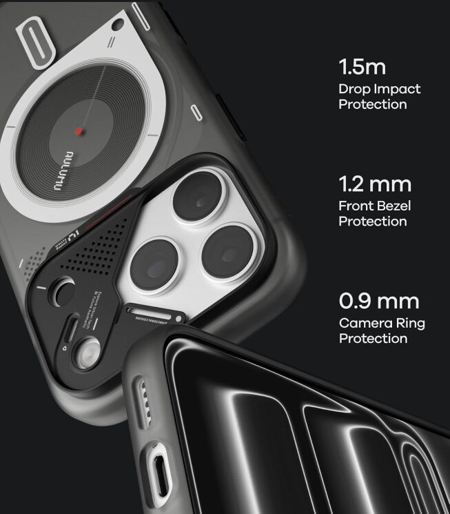 Защитный чехол AULUMU Hyper Frosted Case для iPhone 18 Pro Max / 17 Pro Max - White (423922W) Защитный чехол AULUMU Hyper Frosted Case для iPhone 18 Pro Max / 17 Pro Max - White: фото 7 из 11