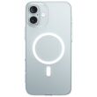 Защитный чехол BASEUS Crystal Magnetic Phone Case для Apple iPhone 16 - Transparent (360737T)