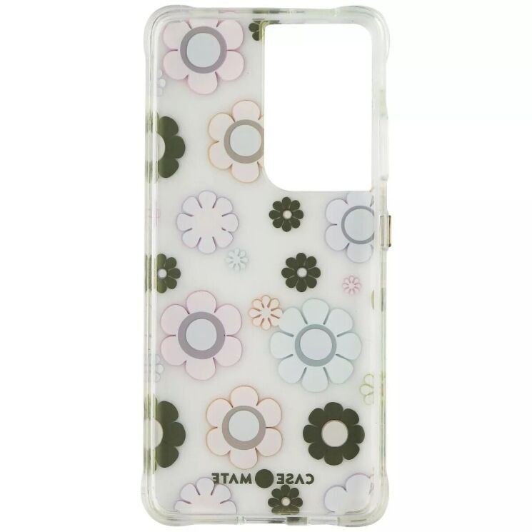 Защитный чехол Case-Mate Tough Prints для Samsung Galaxy S21 Ultra (G998) CM047268 - Retro Flowers: фото 3 из 3