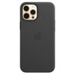 Защитный чехол Copiex Leather Case with MagSafe для Apple iPhone 12 Pro Max - Black (254074B)