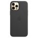 Защитный чехол Copiex Leather Case with MagSafe для Apple iPhone 12 Pro Max - Black (254074B). Фото 1 из 5