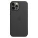 Защитный чехол Copiex Leather Case with MagSafe для Apple iPhone 12 Pro Max - Black (254074B). Фото 4 из 5