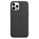 Защитный чехол Copiex Leather Case with MagSafe для Apple iPhone 12 Pro Max - Black (254074B). Фото 2 из 5