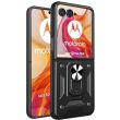 Защитный чехол Deexe Armor Case (FF) для Motorola Razr 50 Ultra - Black (358801B)