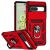 Защитный чехол Deexe Armor Shield для Google Pixel 7 - Red: фото 1 из 9